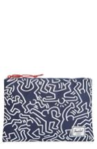 Men's Herschel Supply Co. Network Keith Haring Zip Pouch - Blue