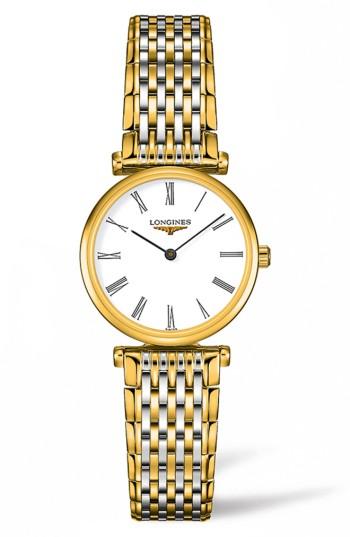 Women's Longines La Grande Classique De Longines Diamond Bracelet Watch, 24mm