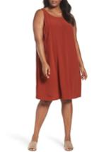Women's Eileen Fisher Tencel Blend A-line Shift Dress