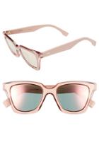 Women's Fendi Be You 50mm Gradient Sunglasses - Pink