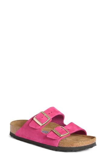 Women's Birkenstock 'arizona' Soft Footbed Sandal -6.5us / 37eu B - Pink