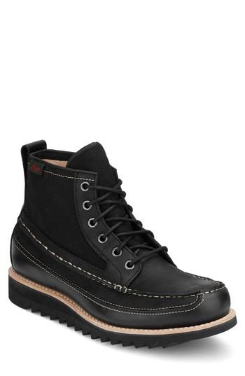 Men's G.h. Bass & Co. Nickson Razor Moc Toe Boot M - Black