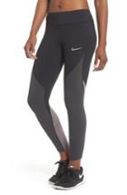 Women's Nike Power Epic Lux Colorblock Running Tights - Black