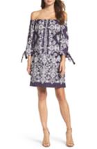 Women's Vince Camuto Print Off The Shoulder Dress
