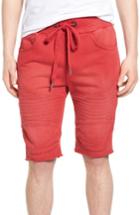 Men's True Religion Brand Jeans Moto Sweat Shorts - Red