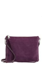 Rebecca Minkoff Jon Studded Leather Crossbody Bag - Purple
