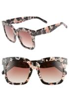 Women's Chelsea28 Coco 52mm Sunglasses - Black Pink Marble