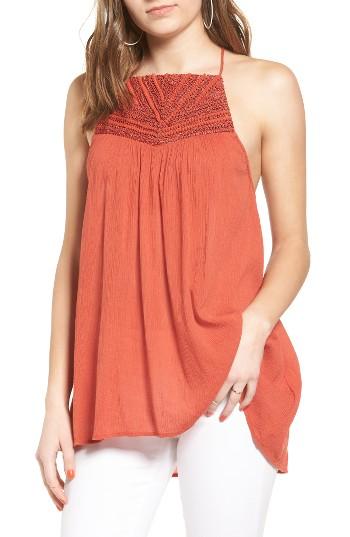 Women's Sun & Shadow Embellished High/low Tunic