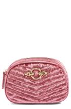 Topshop Queenie Quilted Bumbag - Pink