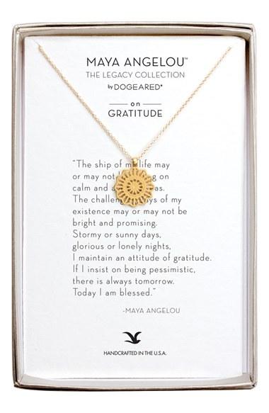 Women's Dogeared 'legacy Collection - The Ship Of Life' Pendant Necklace