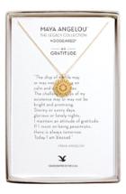 Women's Dogeared 'legacy Collection - The Ship Of Life' Pendant Necklace