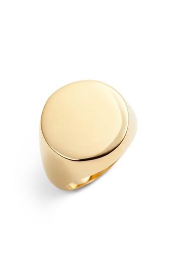 Women's Vince Camuto Round Signet Ring
