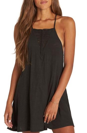 Women's Billabong Ray Me Swing Dress - Black