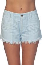 Women's Rip Curl Vista Cutoff Denim Shorts - Blue