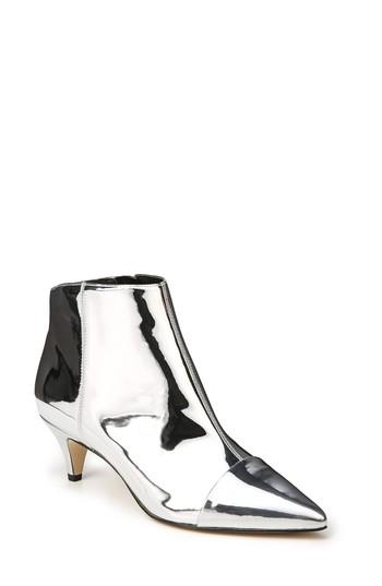 Women's Sam Edelman Kinzey Pointy Toe Bootie .5 M - Metallic