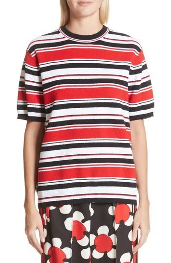 Women's Marc Jacobs Stripe Tee - Red