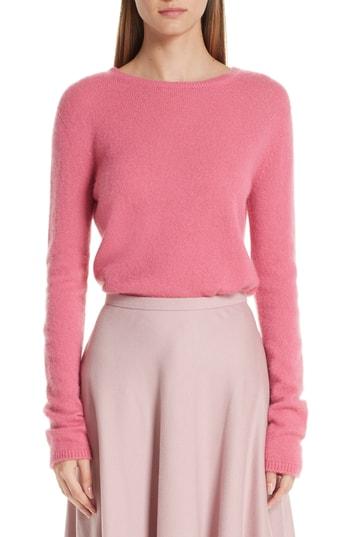 Women's Max Mara Stelvio Cashmere & Silk Sweater - Pink