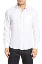 Men's Vilebrequin Linen Sport Shirt - White