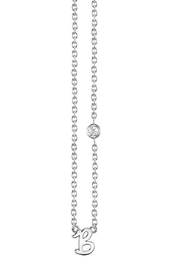 Women's Shy By Sydney Evan Diamond Initial Pendant Necklace