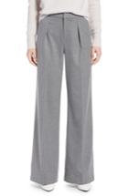 Women's Halogen High Waist Wide Leg Pants - Grey