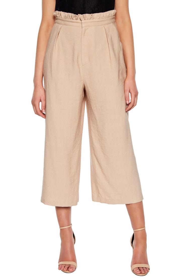 Women's Bardot Natalie Culottes - Beige
