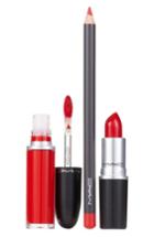 Mac Red Lip Kit - No Color