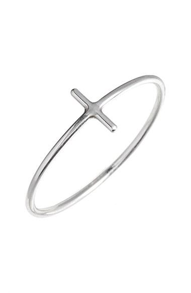 Women's Sarah & Sebastian 'tenor' Line Ring