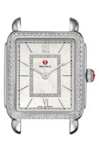 Women's Michele Deco Ii Diamond Dial Watch Case, 26mm X 28mm (nordstrom Exclusive)