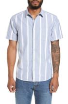 Men's Quiksilver Sulu Arrows Woven Shirt - Blue