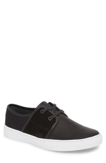 Men's Fish N Chips Toronto Low Top Sneaker M - Black