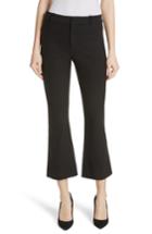 Women's Derek Lam 10 Crosby Core Twill Crop Flare Pants - Black