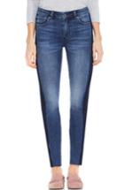 Women's Two By Vince Camuto Two-tone Skinny Jeans
