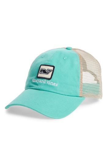 Men's Vineyard Vines Deconstructed Trucker Cap - Green