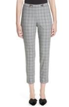 Women's Ted Baker London Ted Working Title Ristat Check Plaid Trousers - Grey
