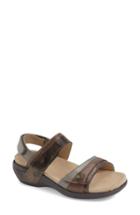 Women's Aravon 'katherine' Sandal Ee - Grey