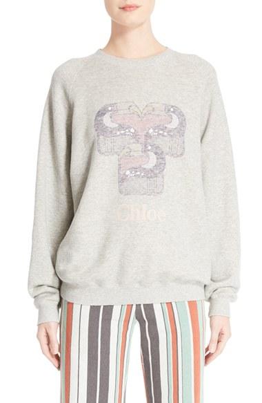Women's Chloe Pelican Print Sweatshirt