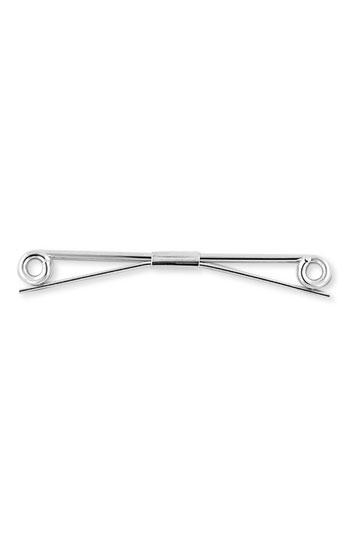 Men's David Donahue Sterling Silver Collar Bar