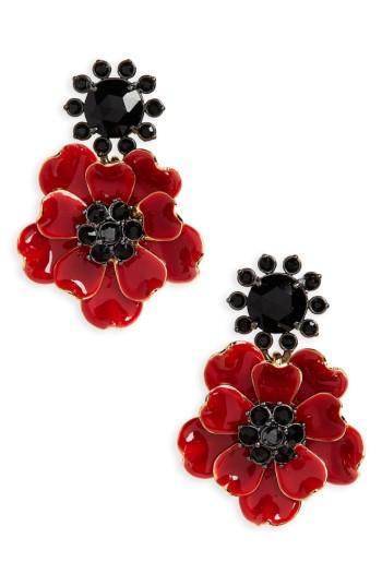 Women's Kate Spade New York Precious Poppies Drop Earrings