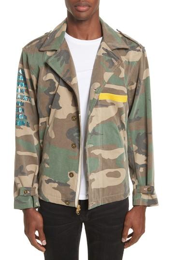 Men's Drifter Shango Camo Jacket - Brown