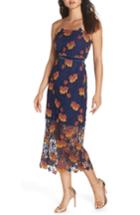 Women's Foxiedox Dolores Strapless Tea Length Dress - Blue