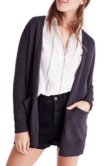 Women's Madewell Summer Ryder Cardigan, Size - Yellow