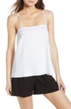 Women's Leith Button Back Camisole - White