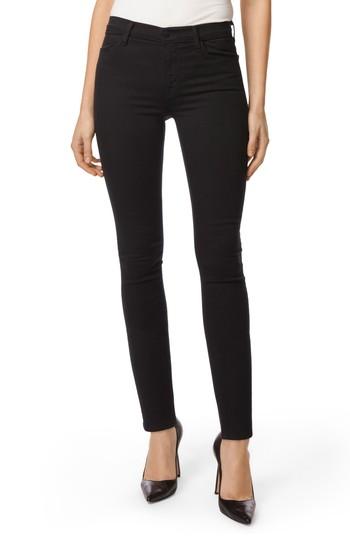 Women's J Brand Maria High Waist Super Skinny Jeans - Black