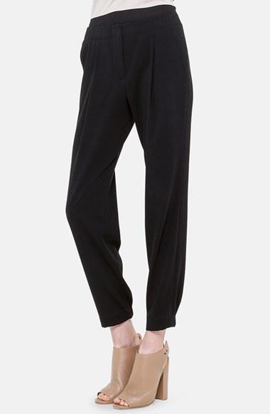 Women's Akris Punto Pleat Techno Ankle Pants