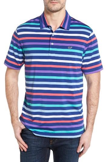 Men's Vineyard Vines Fit Stripe Polo