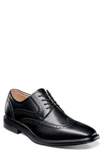 Men's Florsheim Heights Wingtip .5 D - Black
