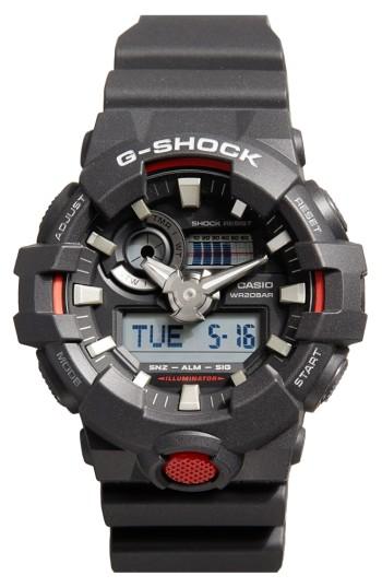 Men's G-shock Ga700 Ana-digi Watch Set, 55mm