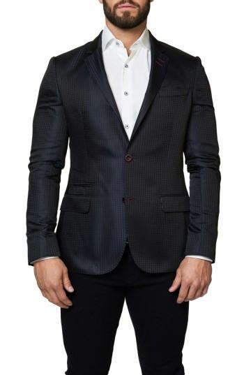 Men's Maceoo Socrate Dot Sport Coat (s) - Blue