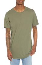 Men's The Rail Longline T-shirt - Green