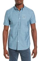 Men's Hurley Sound Dri-fit Print Woven Shirt - Blue